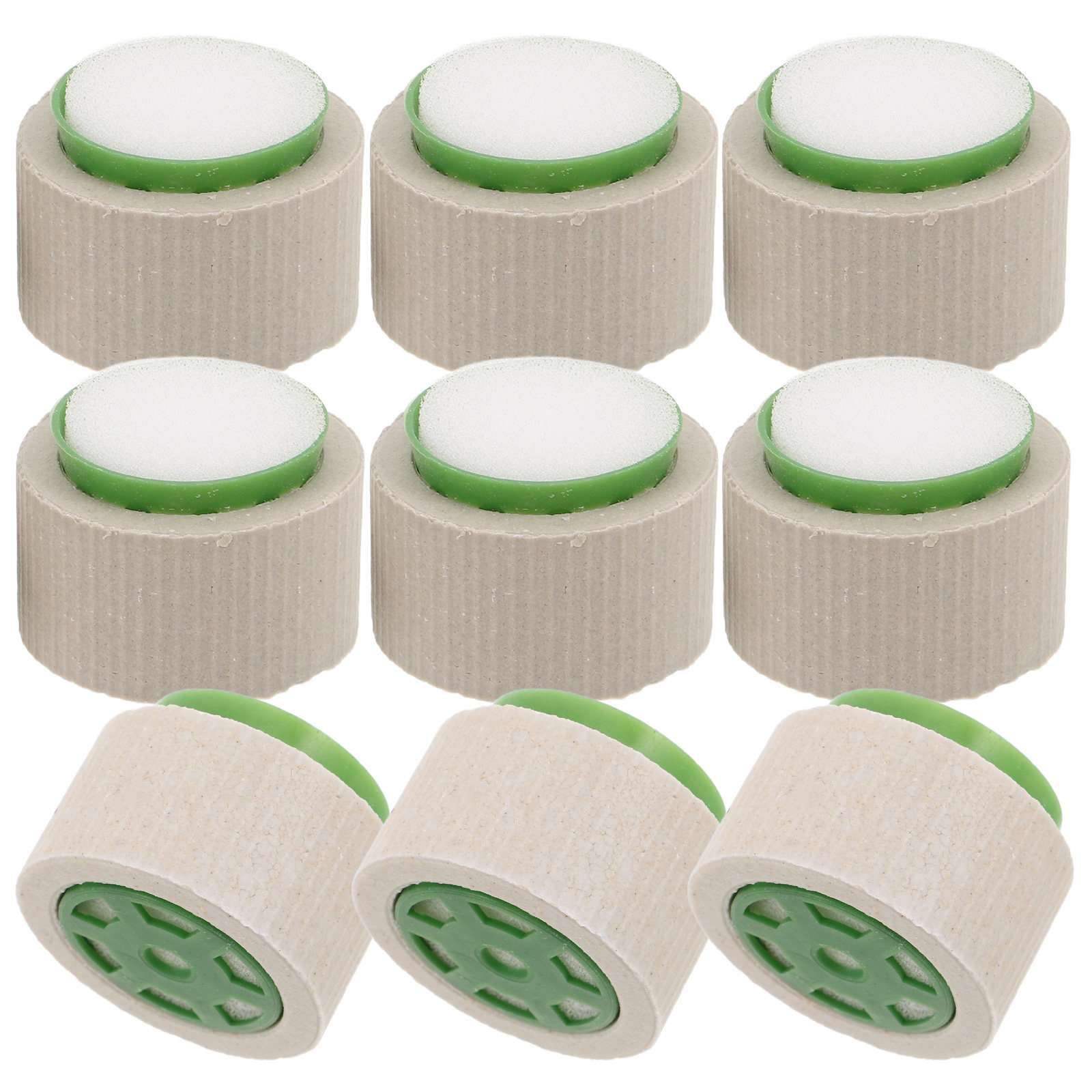 Aquarium Plant Rings - 9Pcs Aquatic Plant Holder Ceramic Fixed