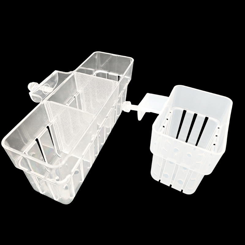 Aquarium Planted Wall - Aquarium Transparent Hydroponic Basket Wall-Mounted Emergent
