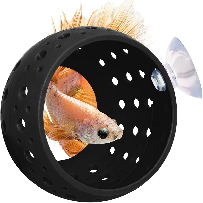 Aquarium Plant Rings - Betta Bulb Hide Tunnel Aquarium Fish