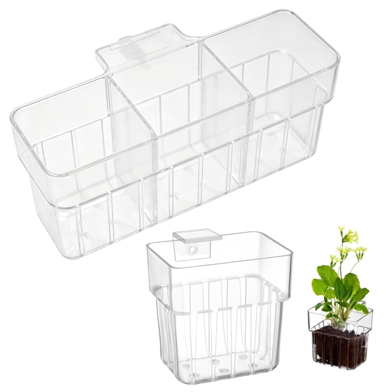 Aquarium Transparent Hydroponi - Aquarium Planted Wall recension och pris