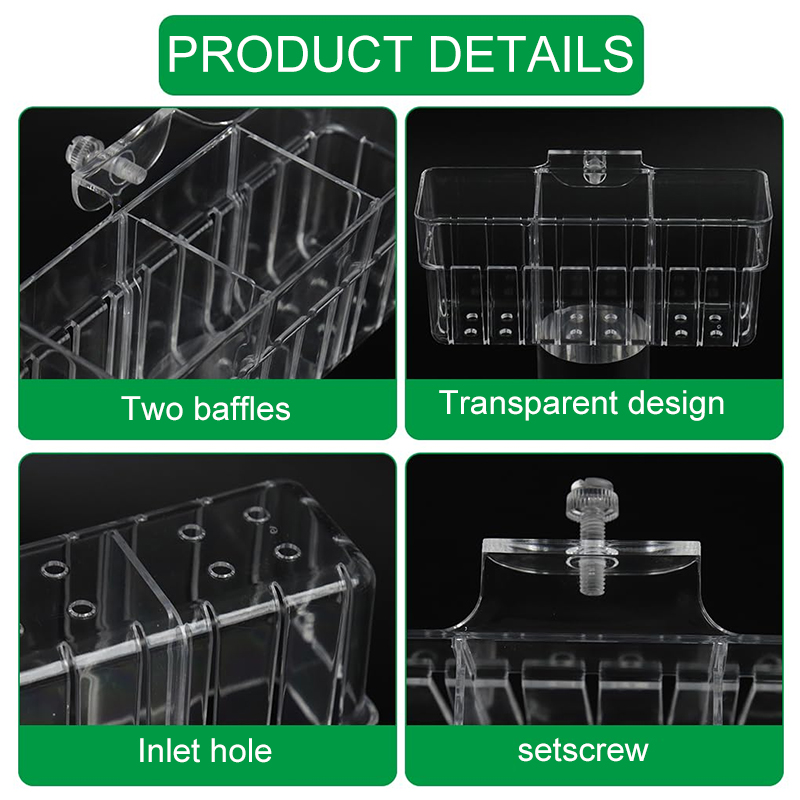 Aquarium Transparent Hydroponi - Aquarium Planted Wall recension och pris