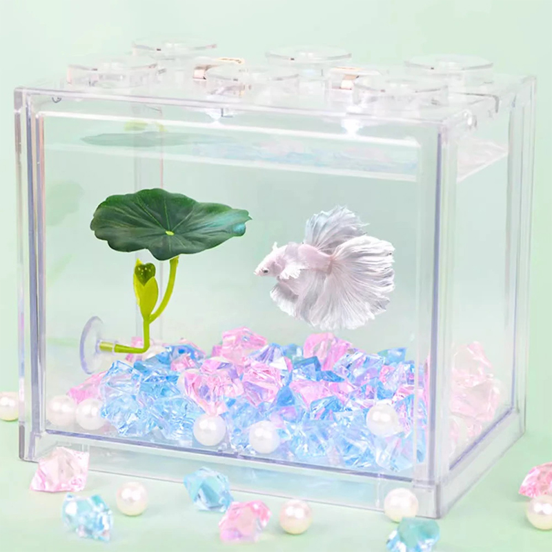 1 Pc Green Leaf Hammock For Be - Planted Aquarium Betta recension och pris