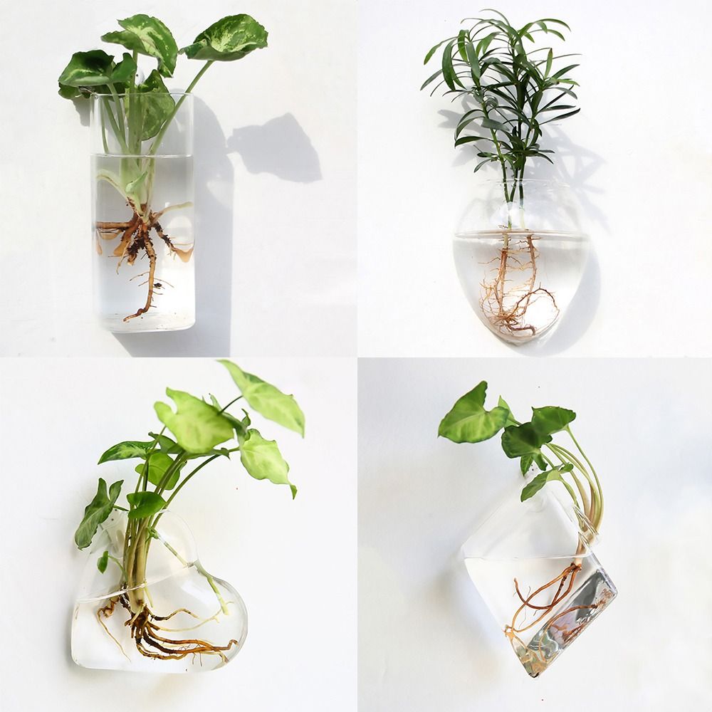 Cone Shape Wall Hanging Vase T - Aquarium Planted Wall recension och pris