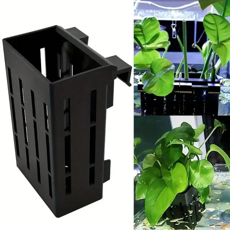 Aquarium Plant Holder Black Pl - Aquarium Plant Rings recension och pris