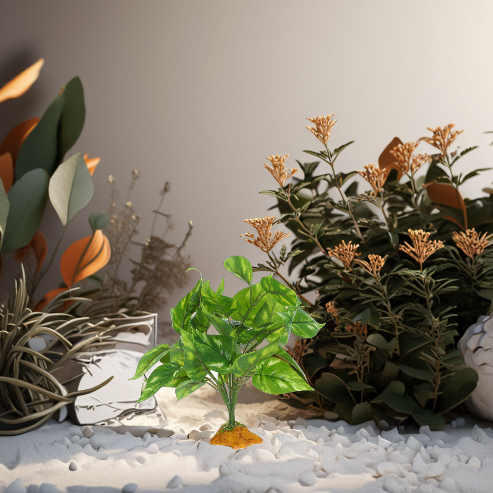 Safe Non-Toxic Realistic Artif - Non Planted Aquarium Fish recension och pris
