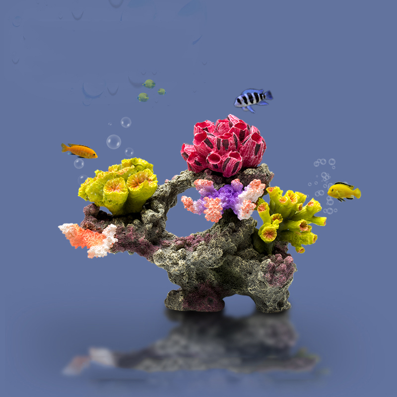 Betta Fishbowl Ornaments Large - Planted Aquarium Betta recension och pris