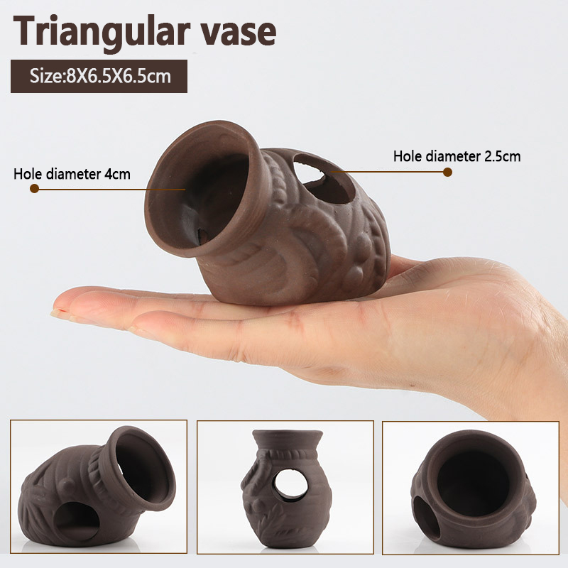 Ceramic House Fish Tank Aquari - Aquarium Plant Rings recension och pris