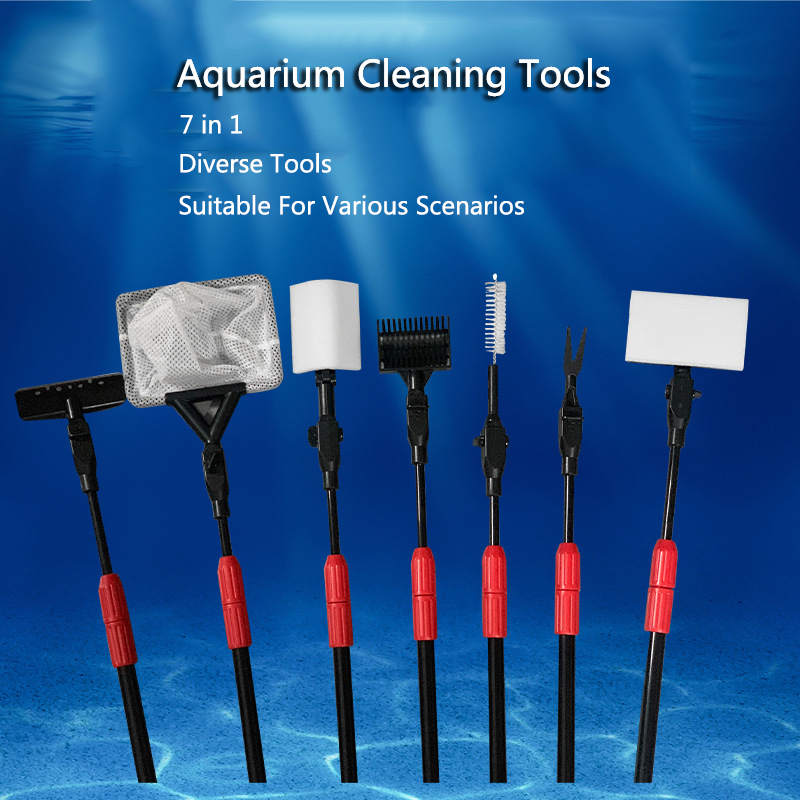 7in1 Aquarium Fish Tanks Clean - Planted Aquarium Cleaning Kit recension och pris