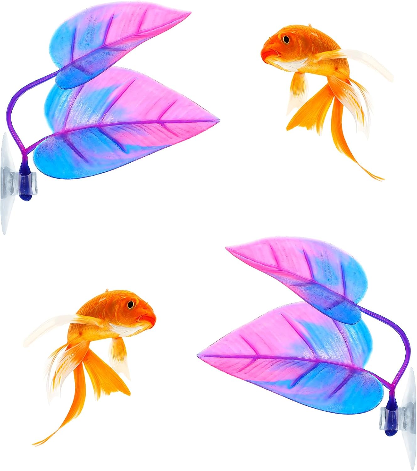 Betta Fish Leaf Hammock Simula - Aquarium Plant Rings recension och pris