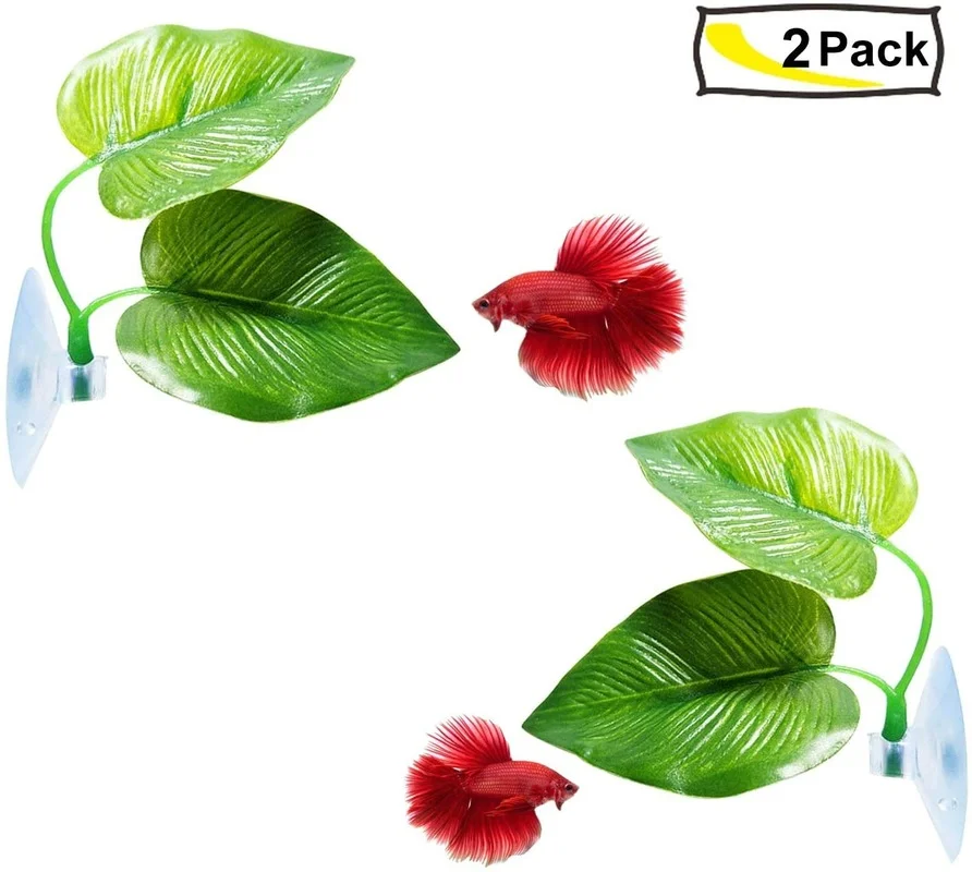 Betta Fish Leaf Hammock Simula - Aquarium Plant Rings recension och pris