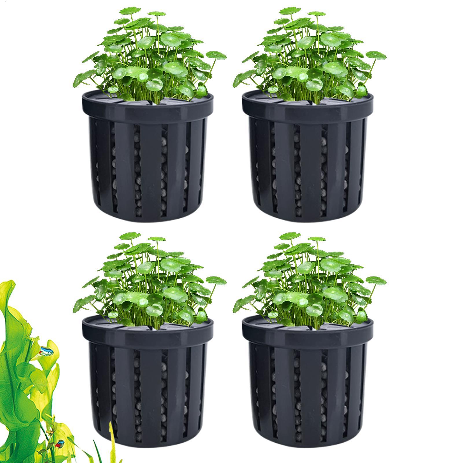 4 Pieces Aquarium Planter Pot  - Aquarium Plant Rings recension och pris