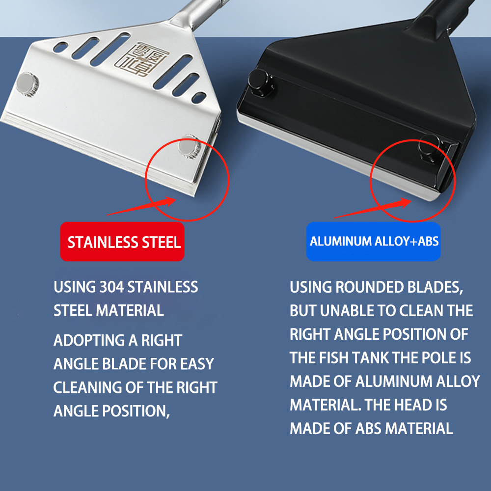 Stainless Steel Aquarium Fish  - Planted Aquarium Cleaning Kit recension och pris