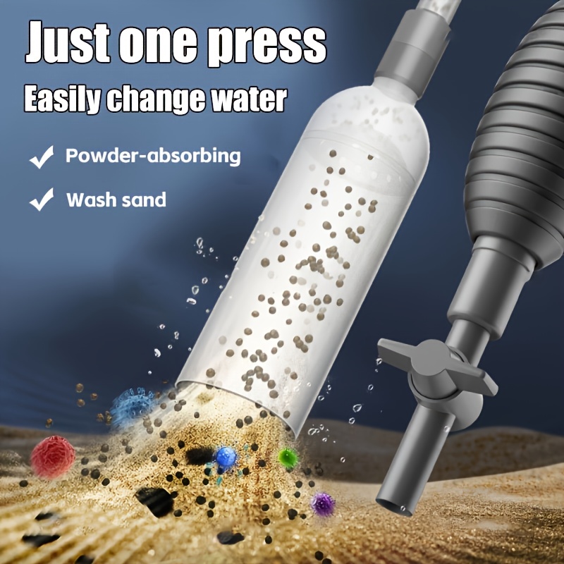 Durable Aquarium Suction Pump  - Planted Aquarium Cleaning Kit recension och pris