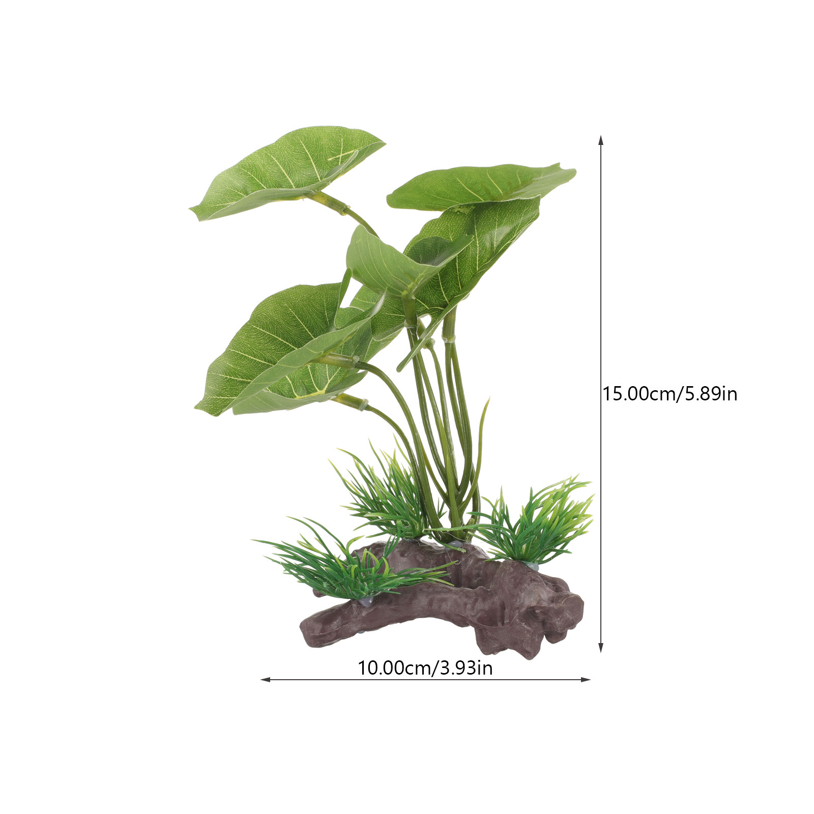 Realistic Plastic Aquarium Pla - Planted Aquarium Betta recension och pris