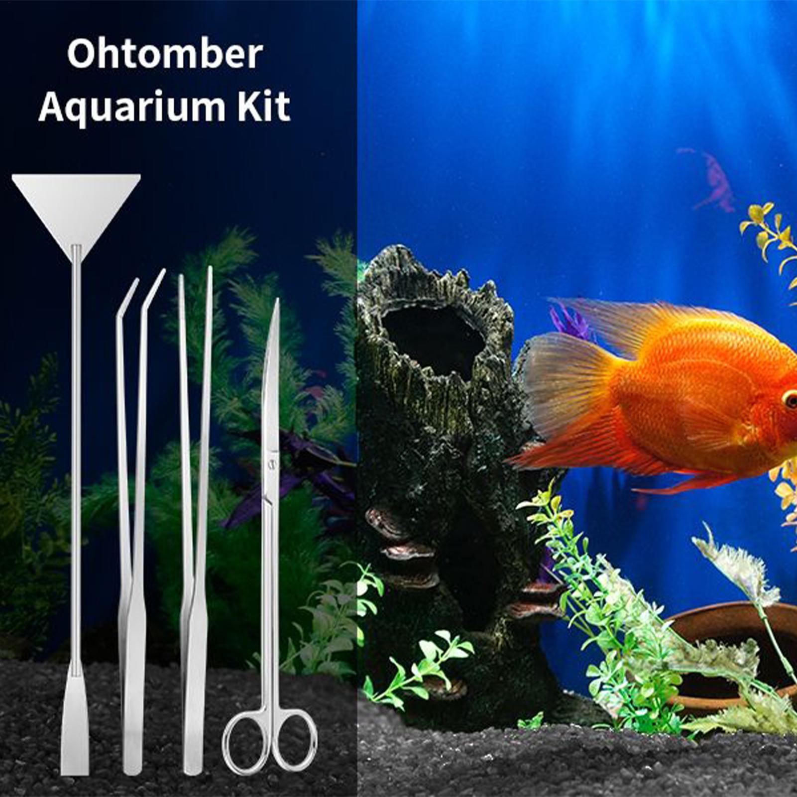 4pcs Aquarium Tool Kit Stainle - Planted Aquarium Cleaning Kit recension och pris