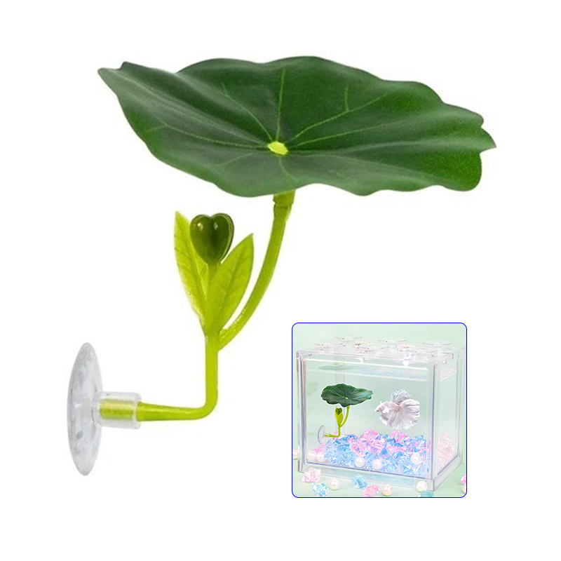 1Pc Green Leaf Hammock For Bet - Planted Aquarium Betta recension och pris