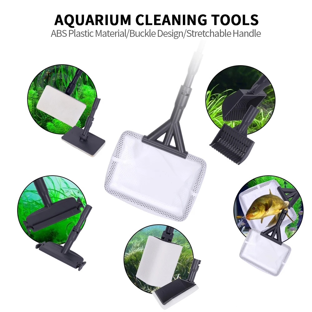 6 in 1 Aquarium Cleaning Tools - Planted Aquarium Cleaning Kit recension och pris