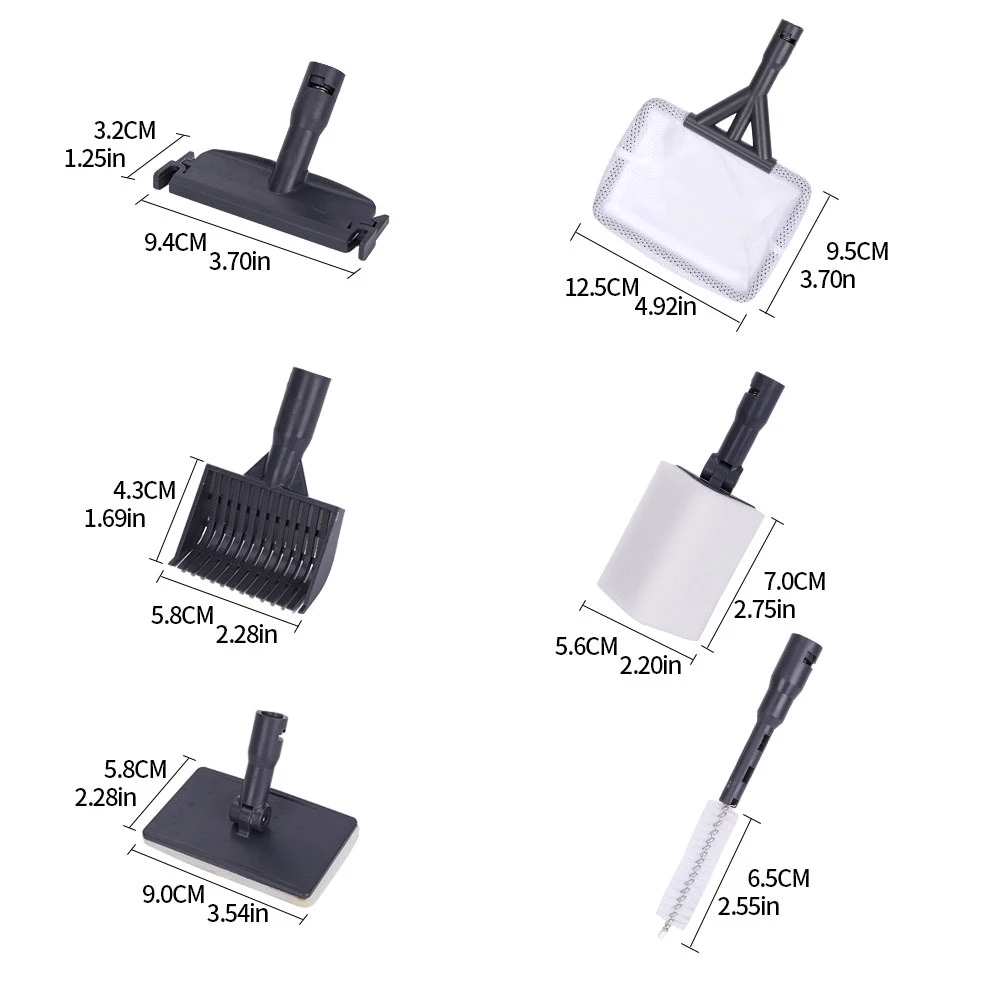 6 in 1 Aquarium Cleaning Tools - Planted Aquarium Cleaning Kit recension och pris