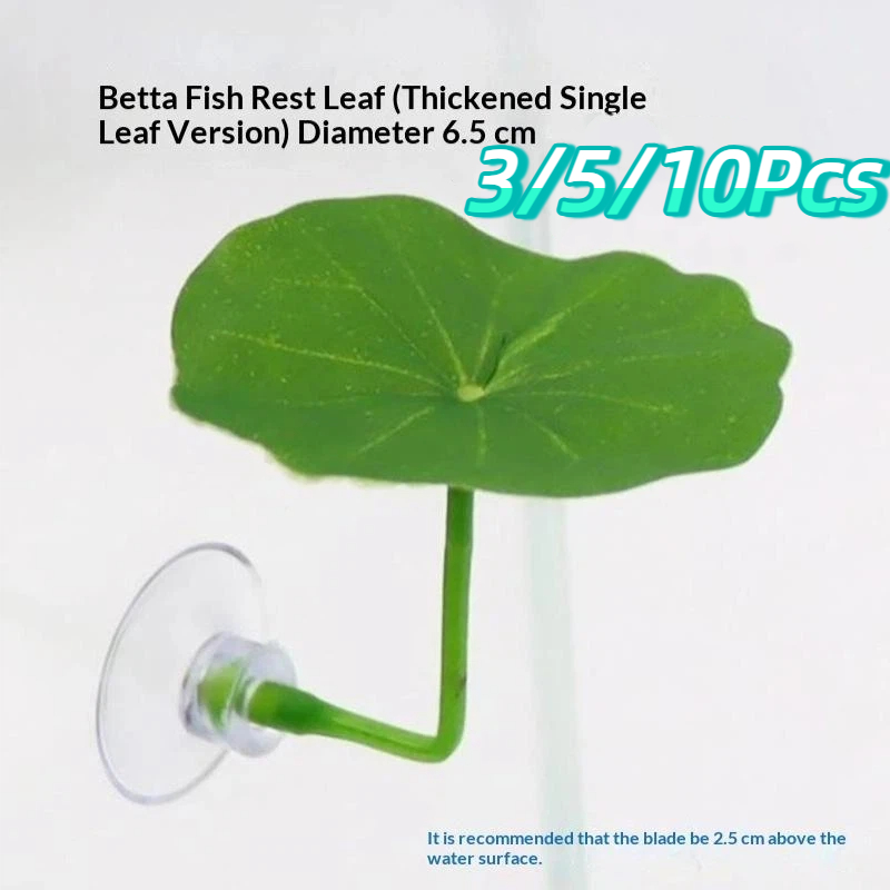 3/5/10 PCS Plastic Betta Rest  - Planted Aquarium Betta recension och pris